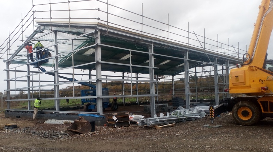 Erection of steel structures